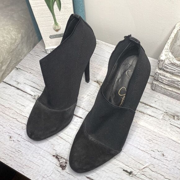 🌷 Jessica Simpson🌷  Black Stiletto Heel Booties - Picture 5 of 11